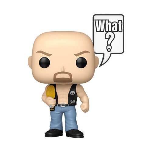 Funko Pop! Stone Cold Steve Austin “What?” #185 Limited Edition Supreme w/ Protector
