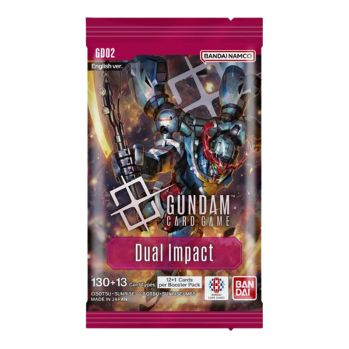 Gundam Card Game Dual Impact GD02 Single Booster Pack