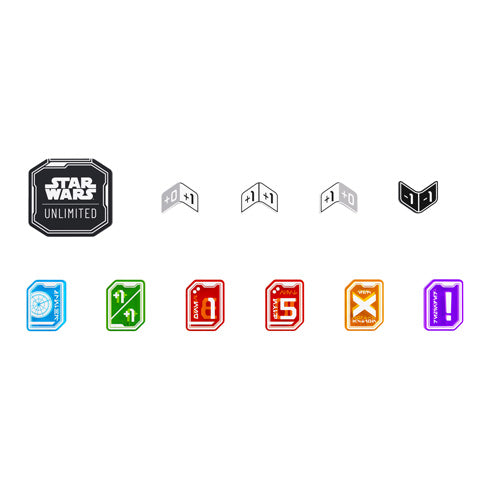 Gamegenic Star Wars Unlimited Acrylic Tokens Pro
