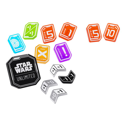 Gamegenic Star Wars Unlimited Acrylic Tokens Pro