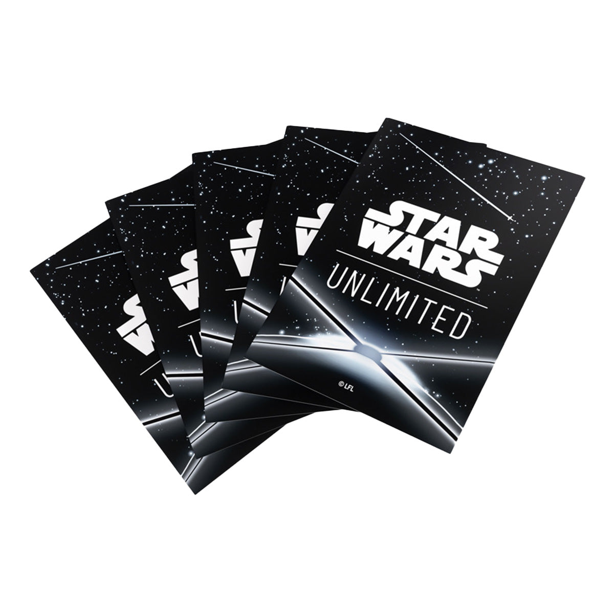 Gamegenic Star Wars Unlimited Art Sleeves - Card Back Black