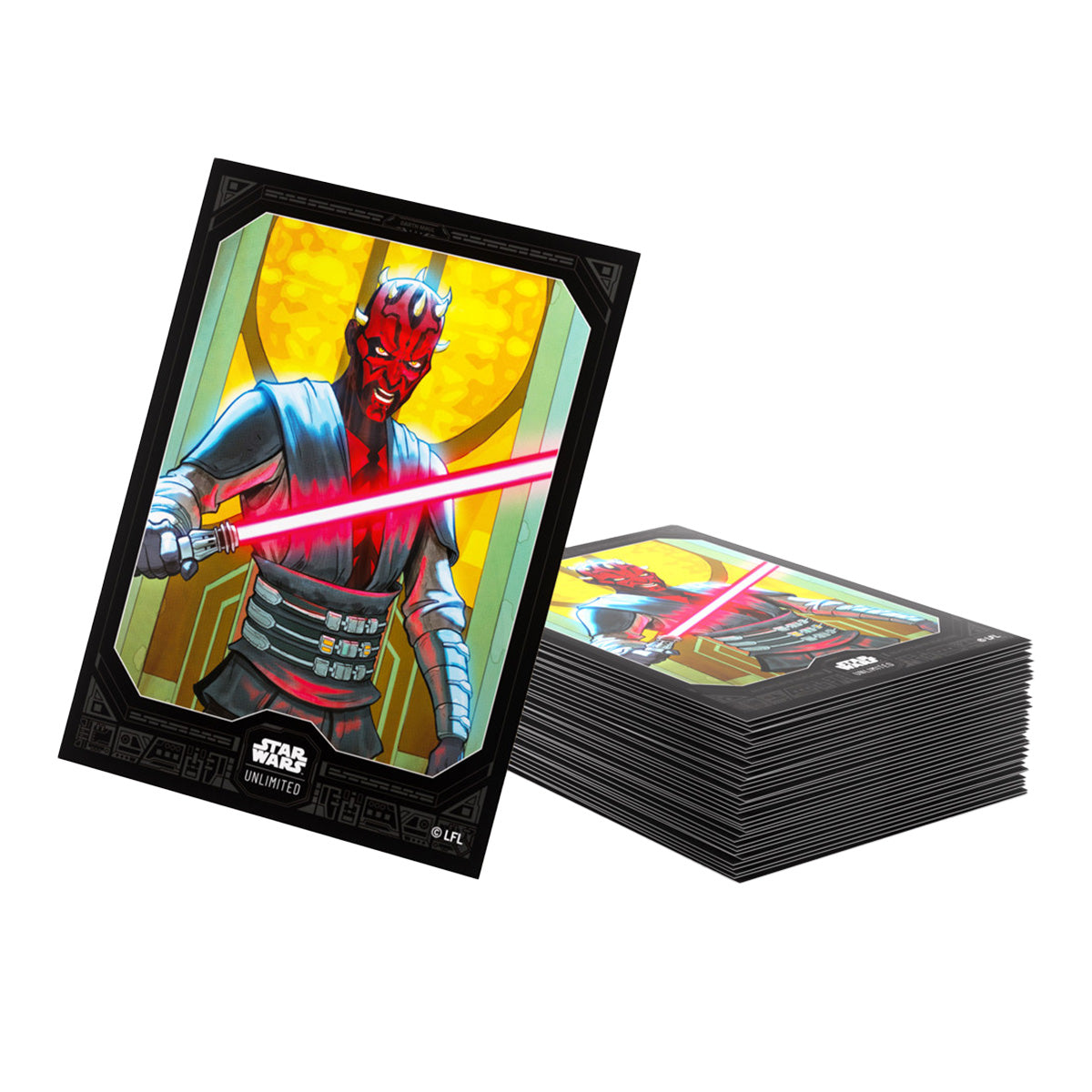Gamegenic Star Wars Unlimited Art Sleeves - Darth Maul