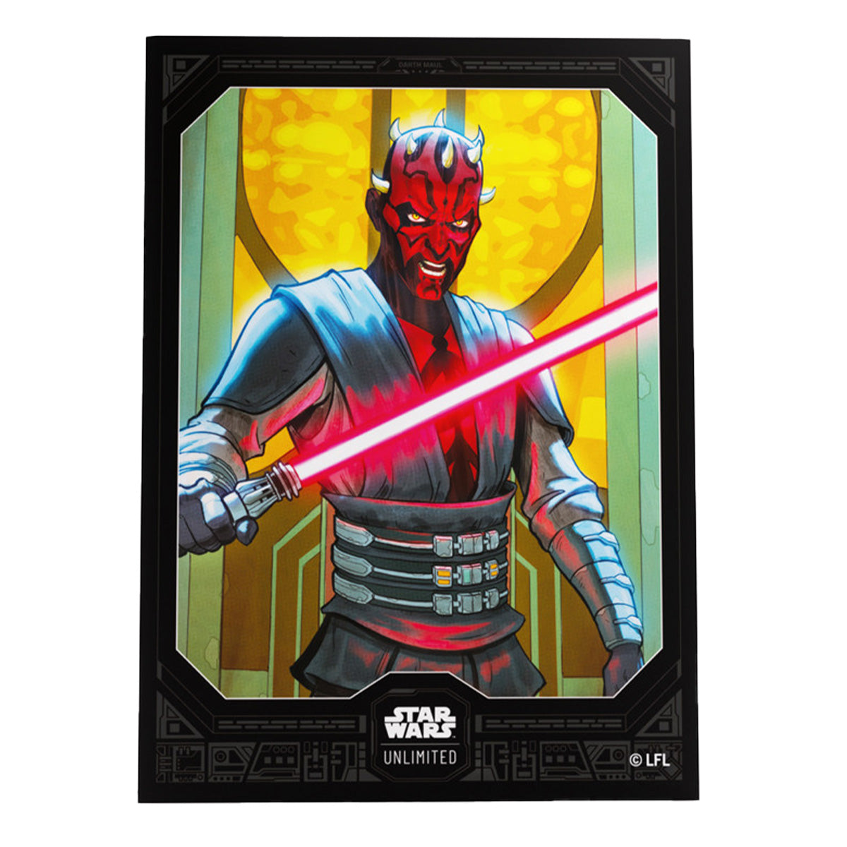 Gamegenic Star Wars Unlimited Art Sleeves - Darth Maul