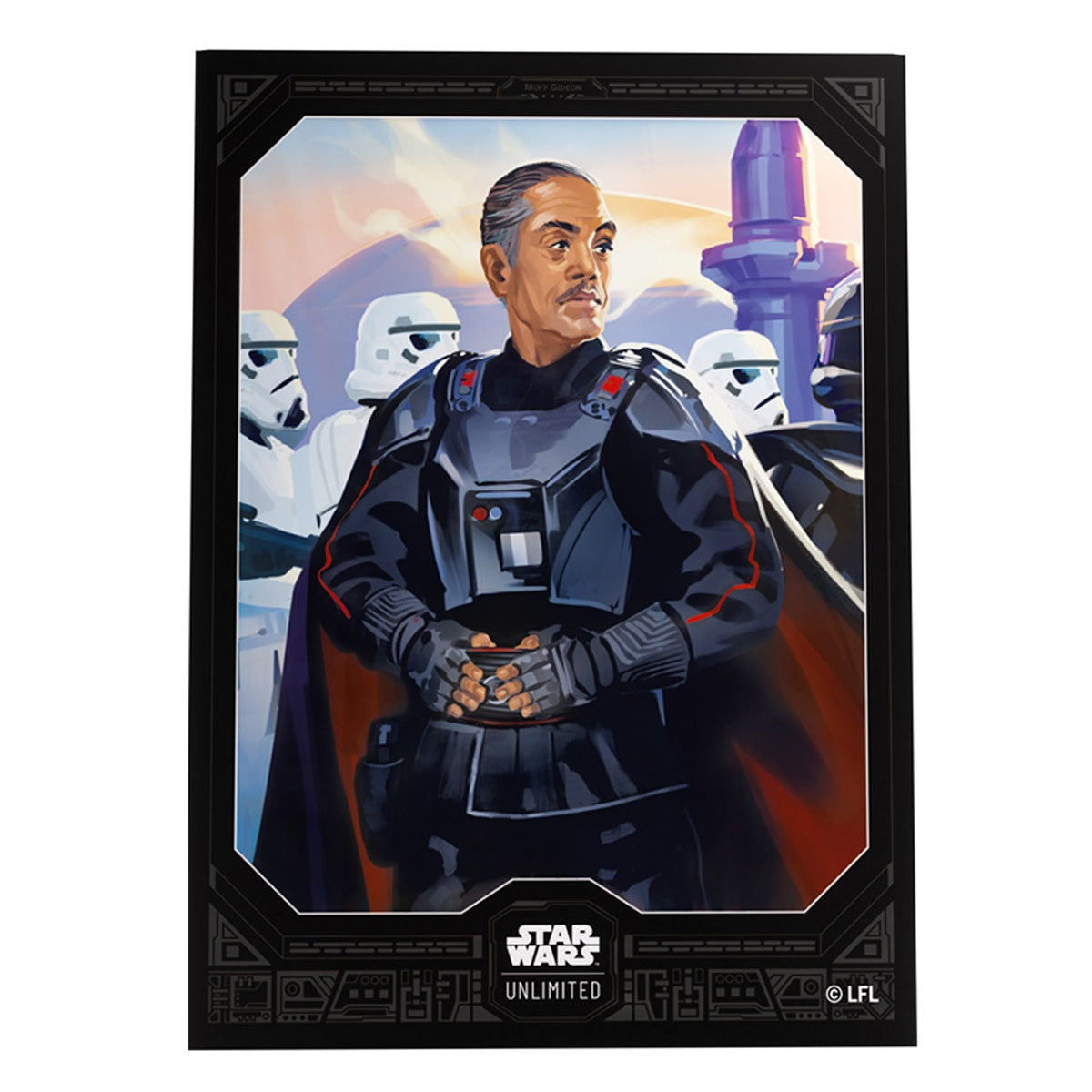 Gamegenic Star Wars Unlimited Art Sleeves - Moff Gideon