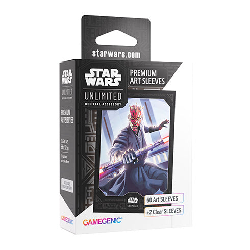 Gamegenic Star Wars Unlimited Premium Art Sleeves - Darth Maul