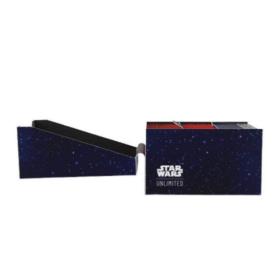 Gamegenic Star Wars Unlimited Twin Sun Soft Crate Deck Box - Card Back Blue