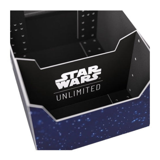 Gamegenic Star Wars Unlimited Twin Sun Soft Crate Deck Box - Card Back Blue