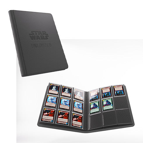 Gamegenic Star Wars Unlimited Zip-Up Album 18-Pocket - Black
