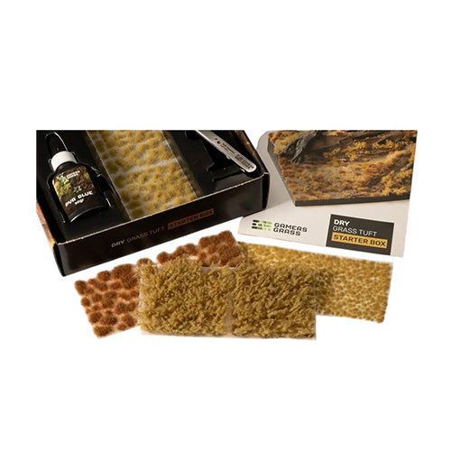 Gamers Grass Box Sets - Grass Tuft Starter Box - Dry
