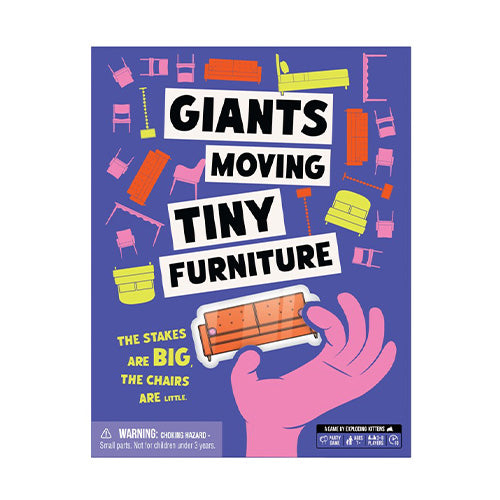 Giants Moving Tiny Furniture (By Exploding Kittens)