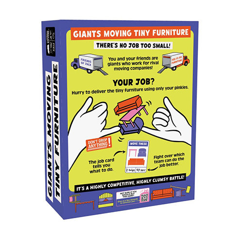 Giants Moving Tiny Furniture (By Exploding Kittens)