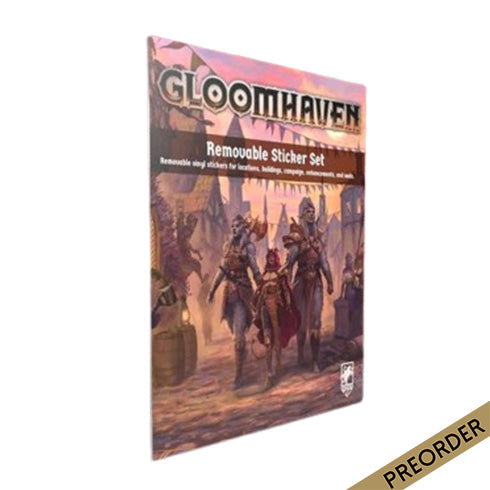 Gloomhaven Removable Sticker Set (Second Edition)