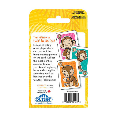 Go Ape! Card Game