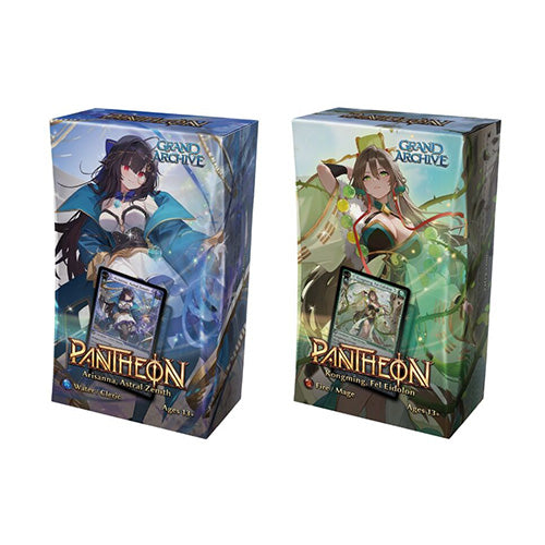 Grand Archive TCG Radiant Origins Pantheon Deck (Set of 4)
