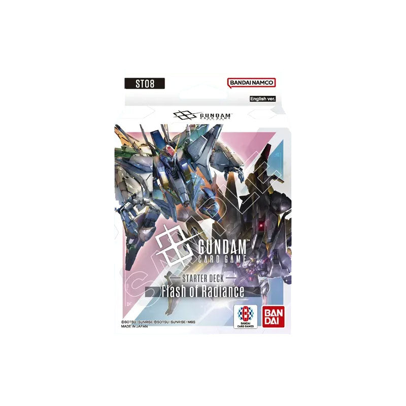 Gundam Card Game Flash of Radiance ST08 Starter Deck