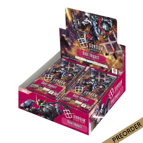 Gundam Card Game Dual Impact GD02 Booster Box Japanese
