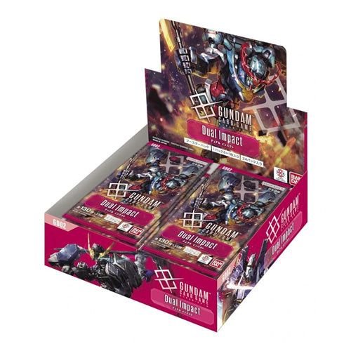 Gundam Card Game Dual Impact GD02 Booster Box Japanese