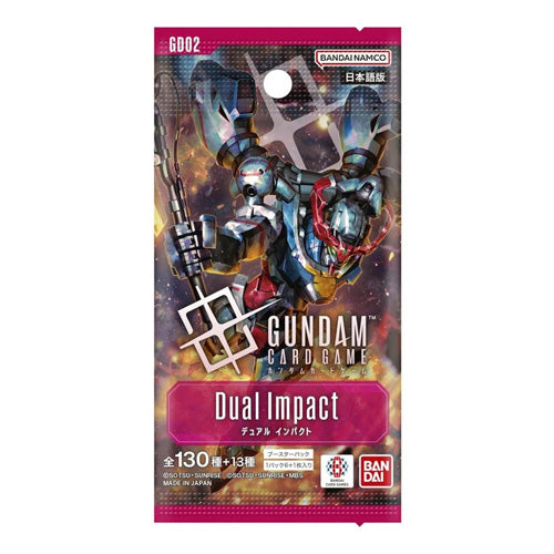 Gundam Card Game Dual Impact GD02 Booster Box Japanese