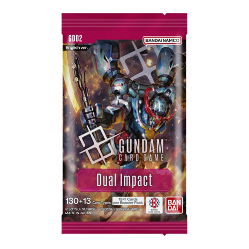 Gundam Card Game Dual Impact GD02 Single Booster Pack