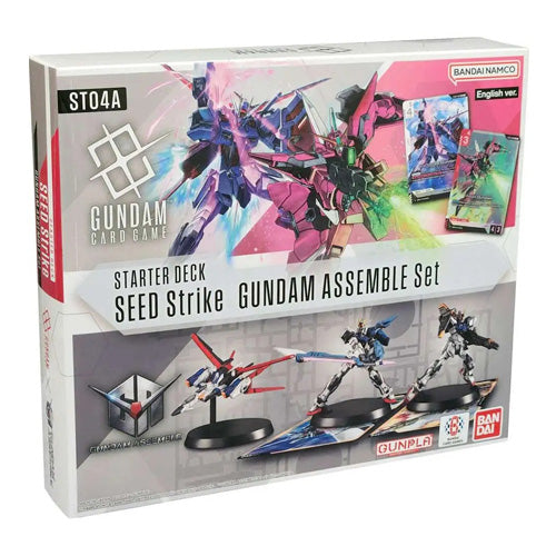 Gundam Card Game SEED Strike ST04A Gundam Assemble Starter Set