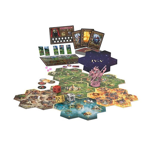 Heroes of Might and Magic III The Board Game Conflux Expansion