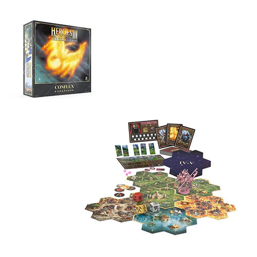 Heroes of Might and Magic III The Board Game Conflux Expansion