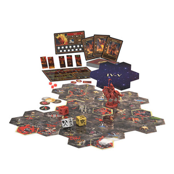 Heroes of Might and Magic III The Board Game Inferno Expansion