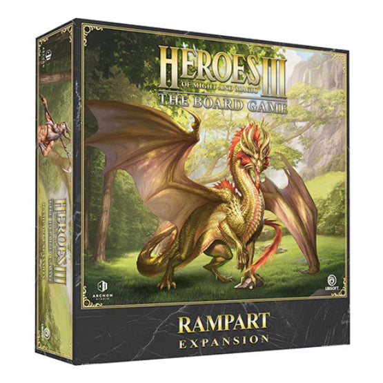 Heroes of Might and Magic III The Board Game Rampart Expansion