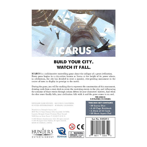 Icarus: A Storytelling Game About How Great Civilizations Fall