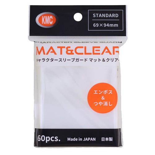 KMC Character Sleeve Guard MAT & Clear