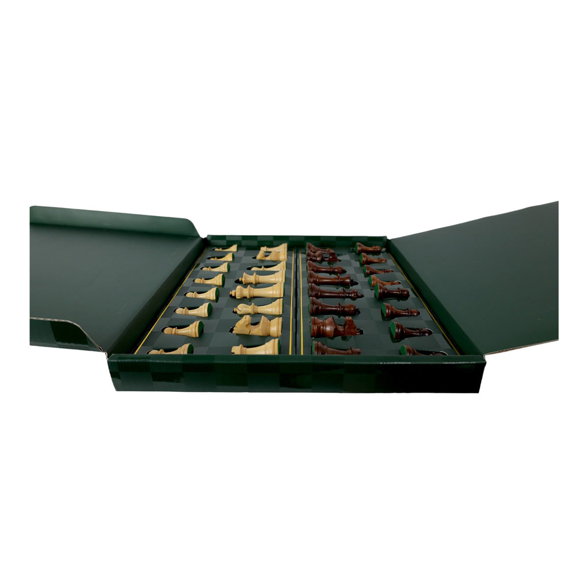 LPG Classics Premium Chess Set with 40 CM Board - Walnut