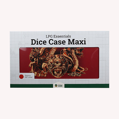 LPG Essentials Dice Case Maxi Scarlet / Copper