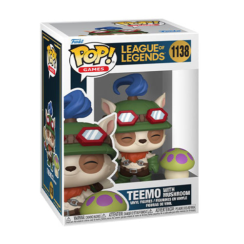 League of Legends - Teemo with Mushroom Pop! Vinyl