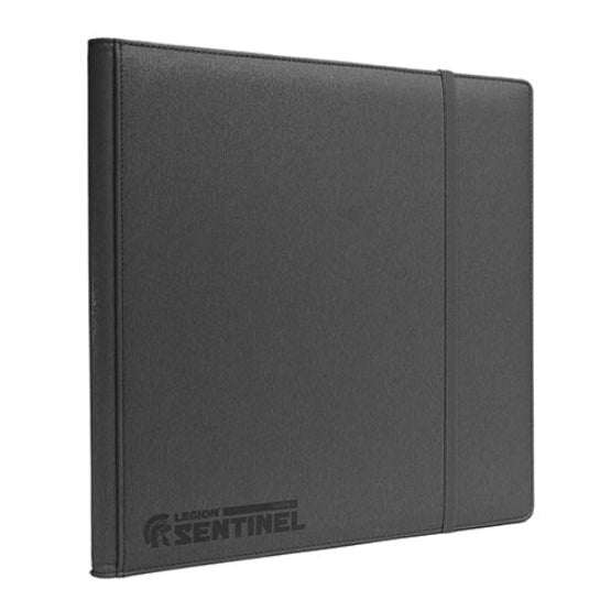 Legion Sentinel Binder 12-Pocket - Black