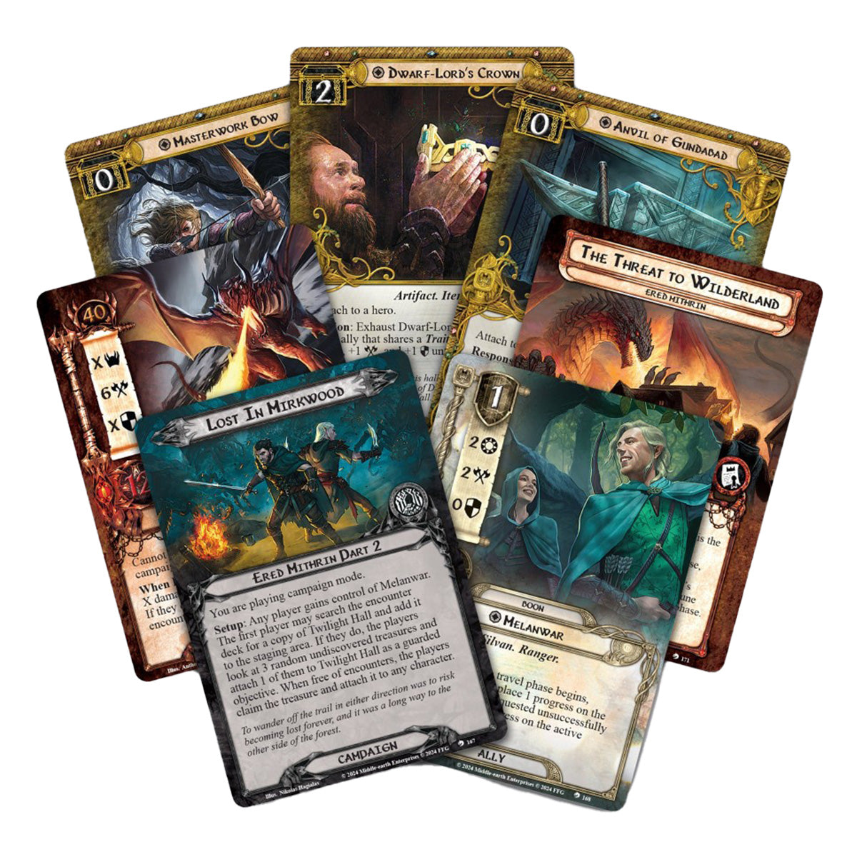 Lord of the Rings LCG Ered Mithrin Campaign Expansion