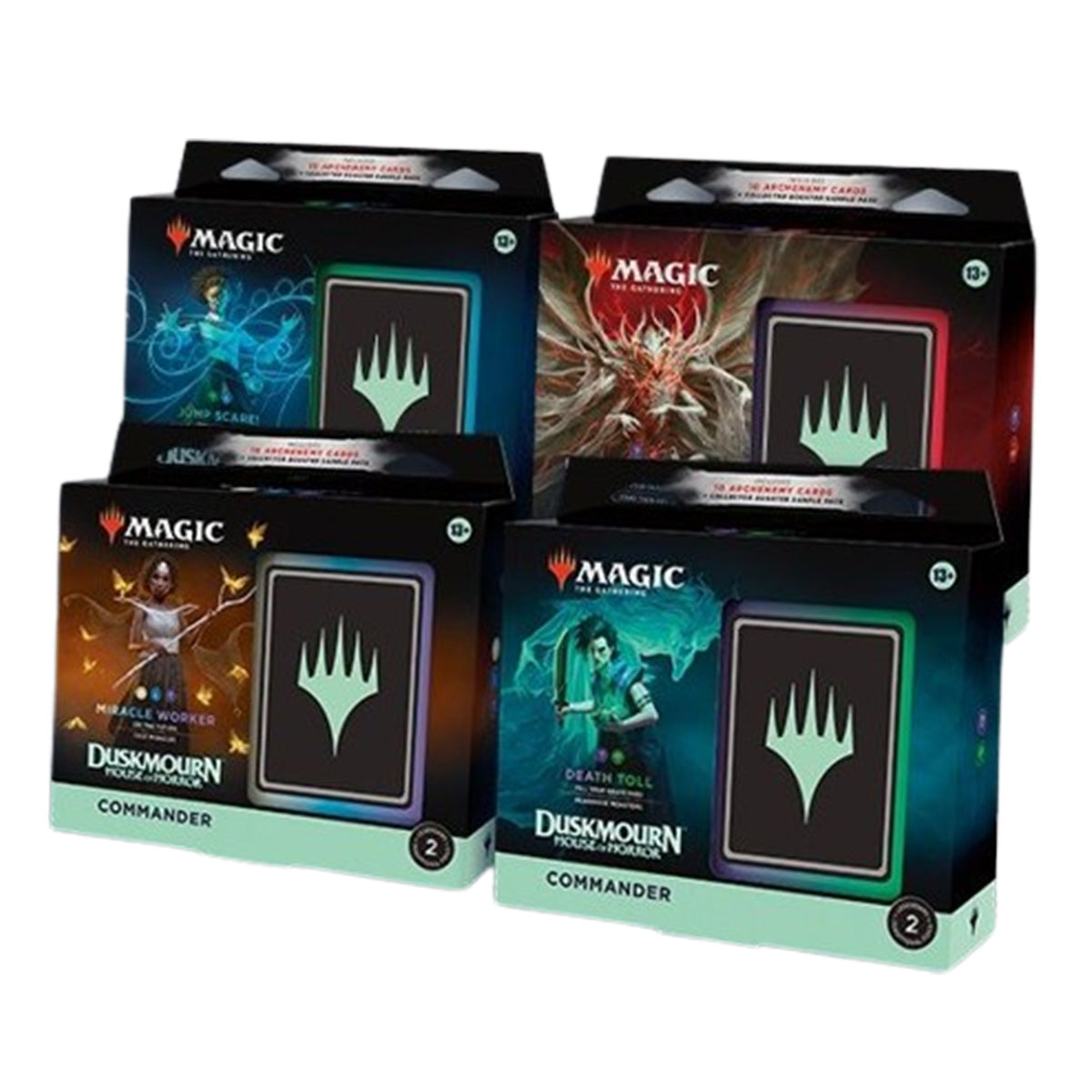 Magic Duskmourn House of Horror Commander Decks (Set of 4)