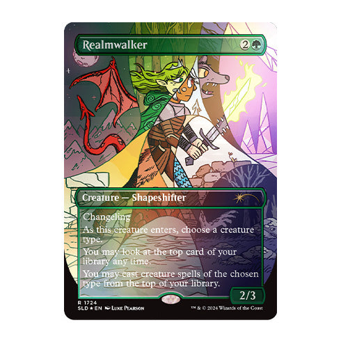 MTG secret lair Luke Pearson foil