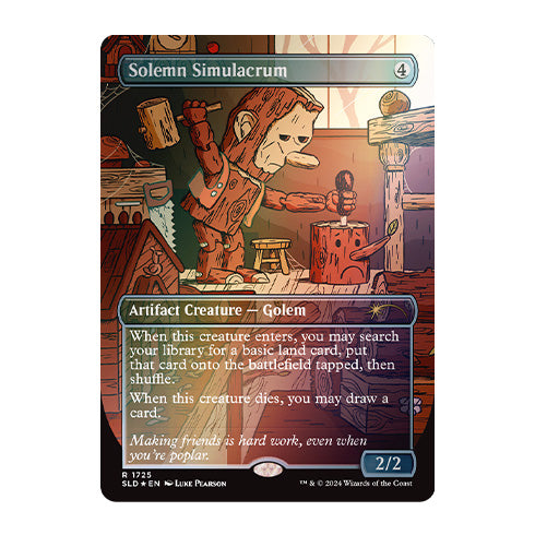 MTG secret lair Luke Pearson foil