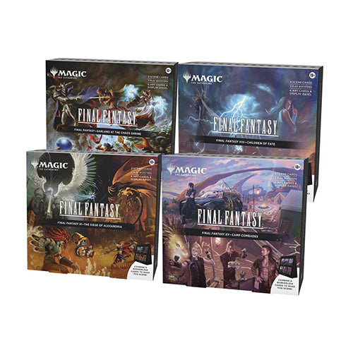 Magic Final Fantasy Holiday Release Scene Box (Set of 4)