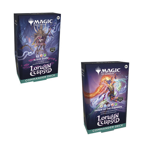 Magic Lorwyn Eclipsed Commander Deck (Pair)