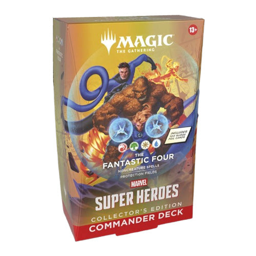 Magic Marvel Super Heroes Collector Commander Deck (Set of 4)