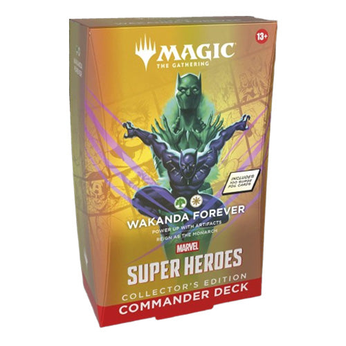 Magic Marvel Super Heroes Collector Commander Deck (Set of 4)