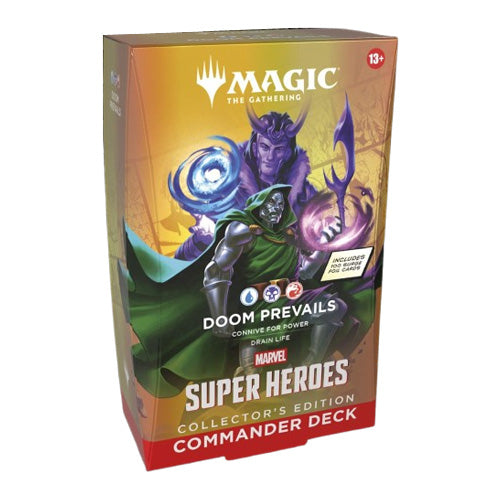 Magic Marvel Super Heroes Collector Commander Deck (Set of 4)