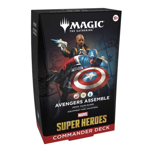 Magic Marvel Super Heroes Commander Deck (Set of 4)