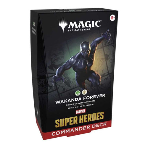 Magic Marvel Super Heroes Commander Deck (Set of 4)