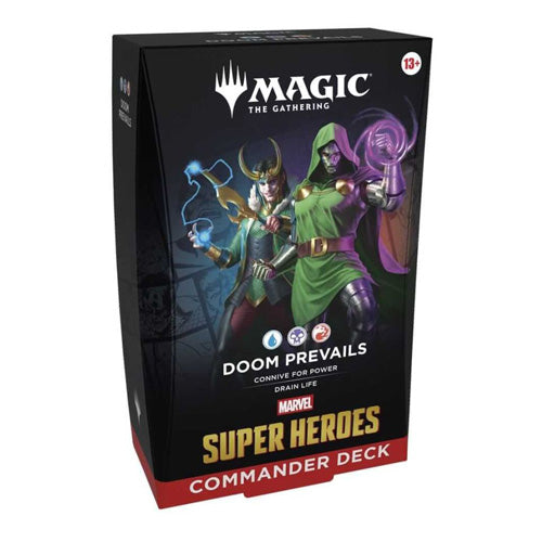 Magic Marvel Super Heroes Commander Deck (Set of 4)