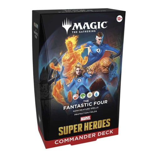Magic Marvel Super Heroes Commander Deck (Set of 4)