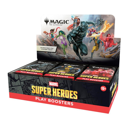 Magic Marvel Super Heroes Play Booster Box