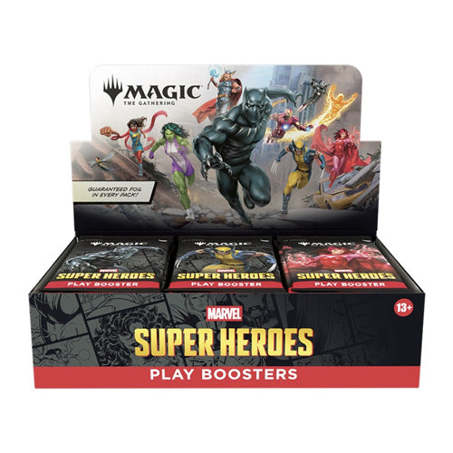 Magic Marvel Super Heroes Play Booster Box