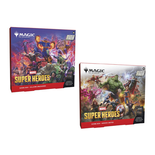 Magic Marvel Super Heroes Scene Box (Pair)